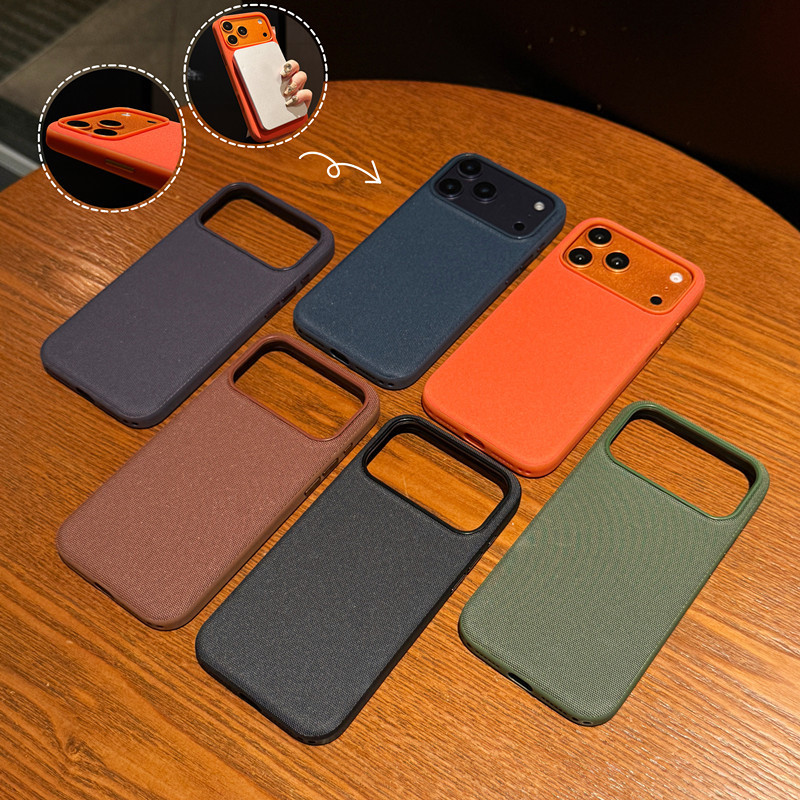 Official Website Woven Pattern Case Suitable for Apple 17 Pro Max Phone Case iPhone 15 Magnetic Suction 13/14 High Quality 16 Pro