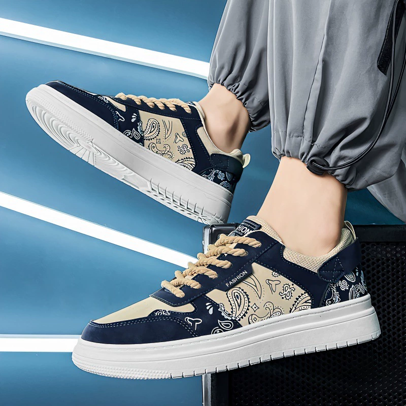 Мужские кроссовки весна-лето 2025, новая корейская мода, универсальные спортивные и повседневные, низкие, дышащие