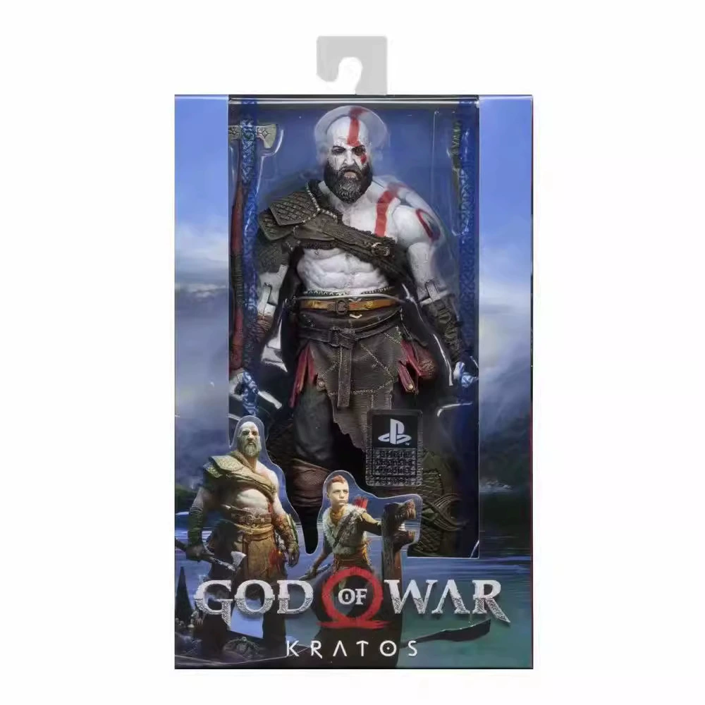Издание отца и сына из God of War 2018 NECA Като Boxes можно использовать как макет оптом