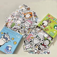 サンリオステッカーパチャ犬ギフトボックス漫画高価値パターン学生かわいいハンドブック装飾ステッカーインスタイル