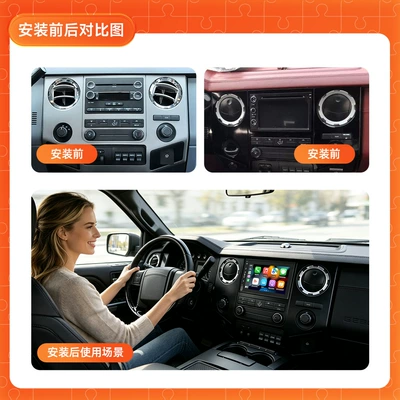 Cross-Border Compatible with Ford F150 DVD Navigation