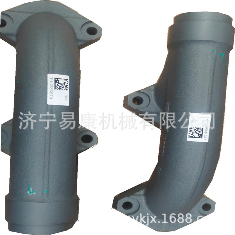 住友SH210-6挖掘机废气管  康明斯QSX15发动机排气管4386576
