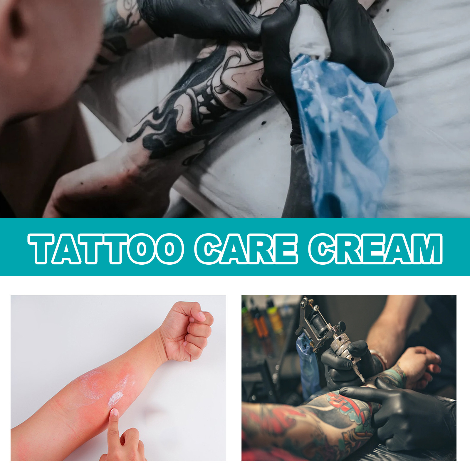 EELHOE Care Cream Gently Cleans Moisturizes Skin, Fades Tattoos, Embroideries, and Prints Tattoos_voghion.com