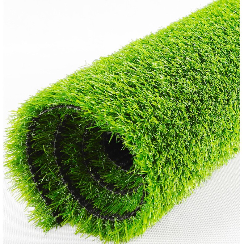 Alfombra de césped de simulación para decoración exterior plástico verde falso verde verde alfombra de jardín de infantes recinto de césped artificial