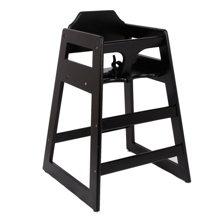 Silla de comedor para bebés de madera maciza silla de comedor para niños domésticos silla de comedor para bebés de madera silla de comedor para bebés apilada