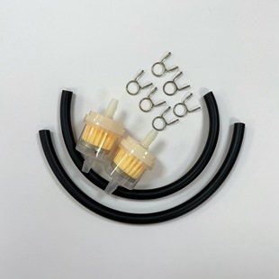 Motorcycle modified oil filter set off-road vehicle gasoline filter with fuel pipe buckle