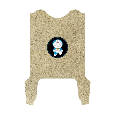 Electric vehicle foot mat — for Xindazhou Miku Foot Pads - xindazhou-miku-floor-mat-beige-jingle-cat-comes-with-velcro