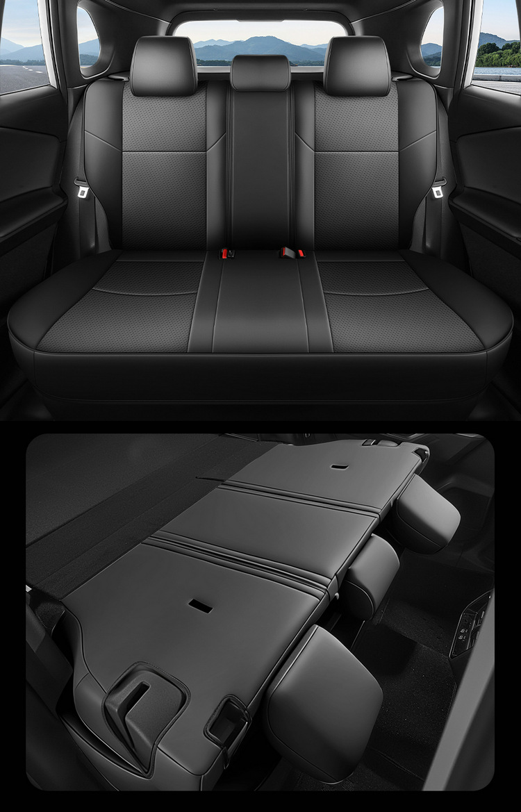 Suitable for 2026 Model 2.0L Two-Wheel Drive Luxury Version Toyota Rav4 Leather Perforated Breathable Car Seat Cover