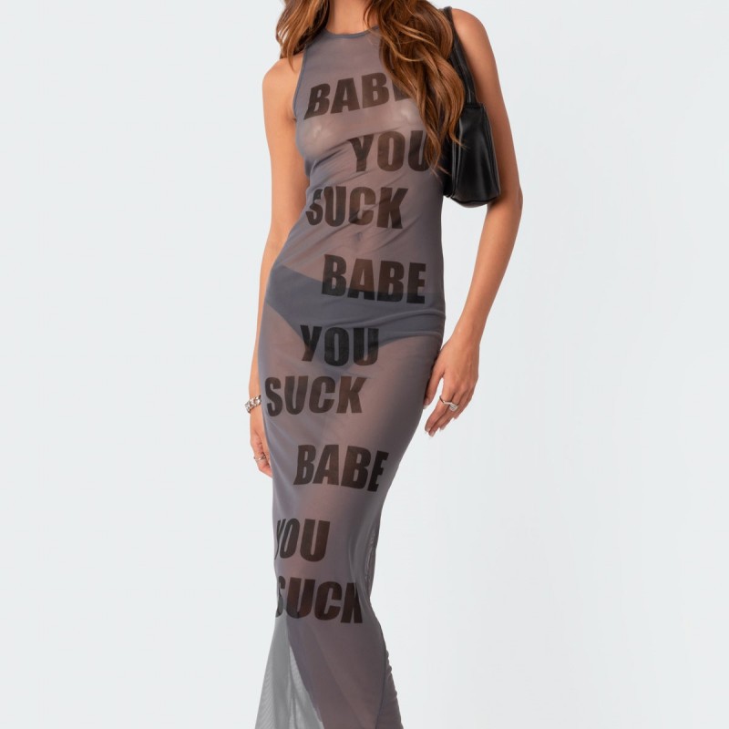 Mesh Dress Image 3