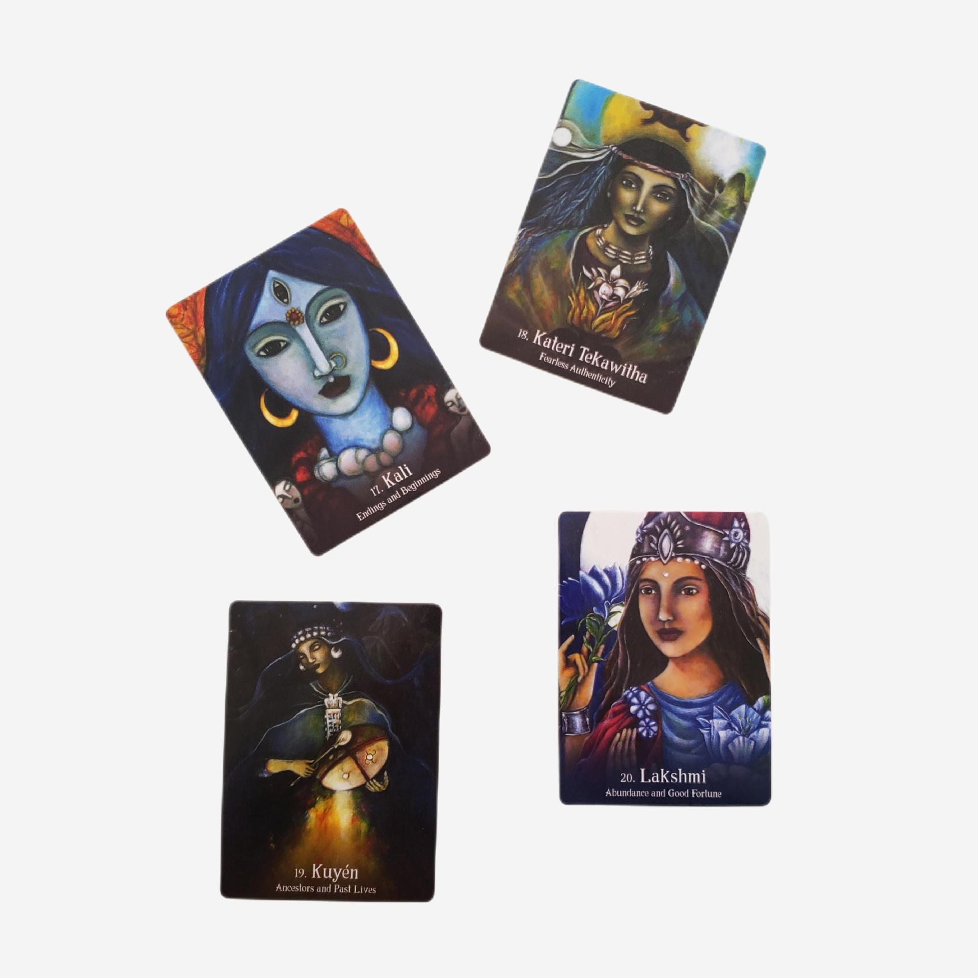 Sacred Mother And Goddesses Orakelkarten Für Partyspiele_voghion.com