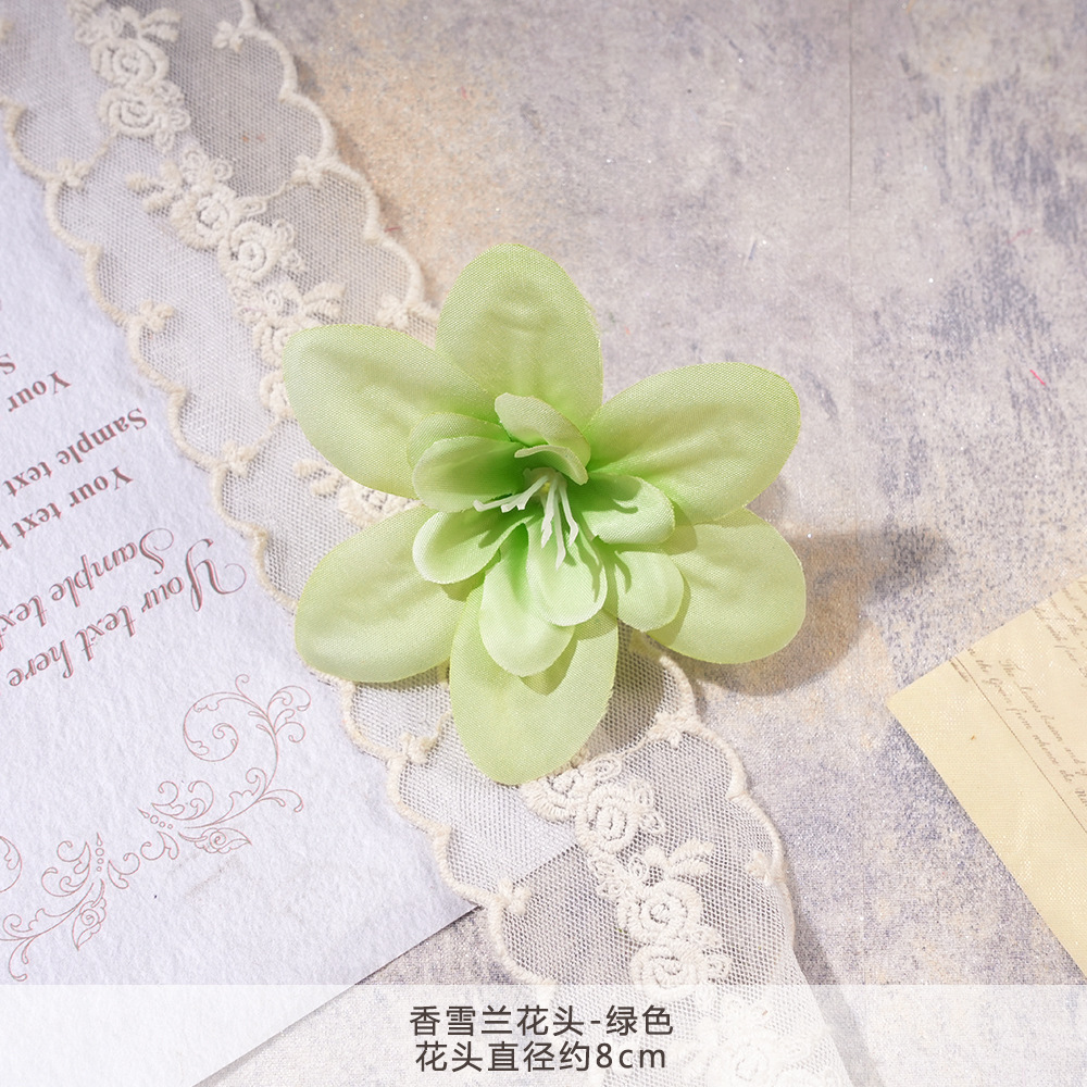 XH2-향기로운 눈 난초 머리-녹색