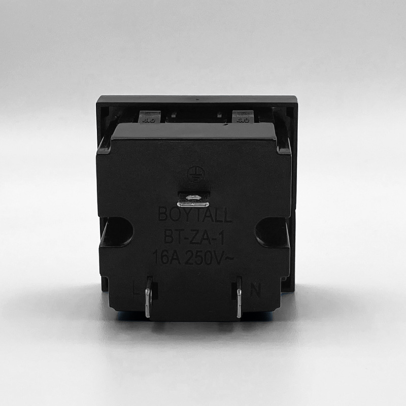 Bota 16A large South African plug three-prong with protective cover power outlet embedded PDU storage outlet module