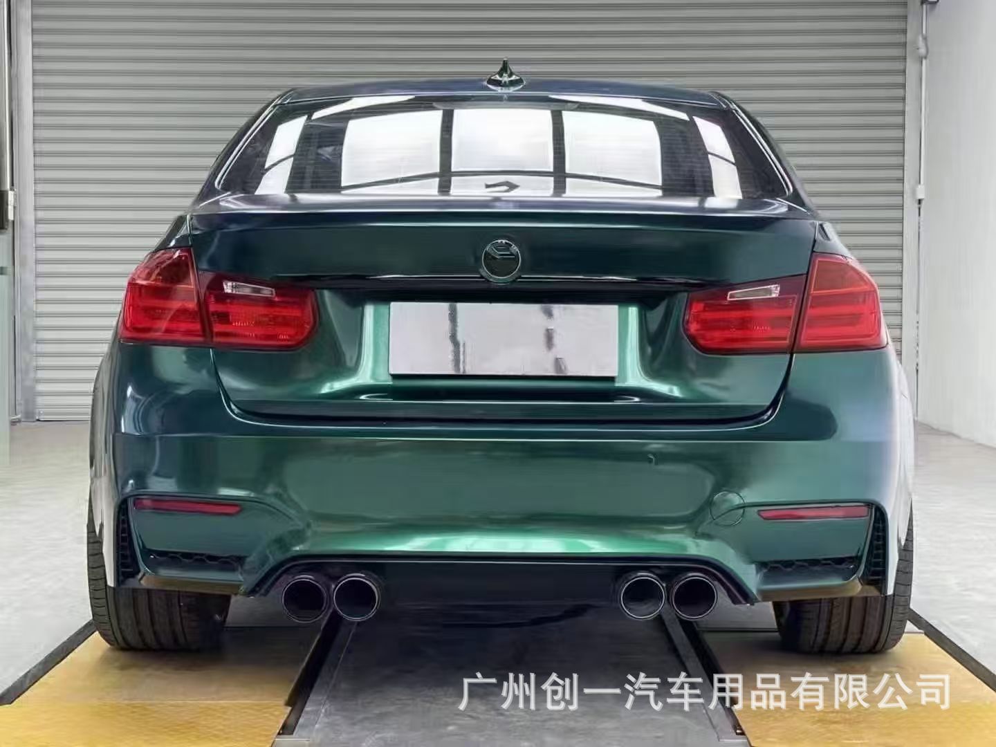 Suitable for BMW 3 Series F30/F35 modified with M3 wide-body kit replica wide-body front and rear bumpers, fenders, and grille