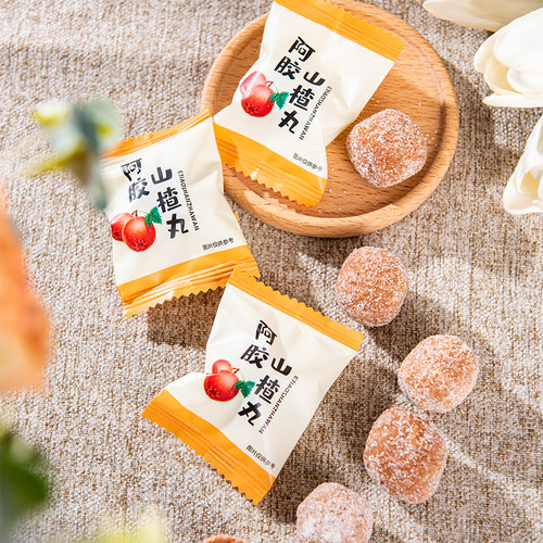 Directly shipped from Shandong source manufacturers, 100g/bag Aged Dogwood Jujube Snacks, a traditional Chinese snack made from jujube products.