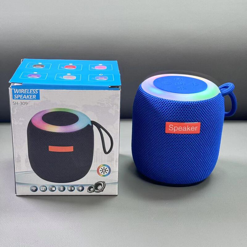 クロスボーダー 309 ワイヤレス Bluetooth スピーカー高価値のカラフルな照明とオーディオ屋外ホームサブウーファースピーカー|undefined