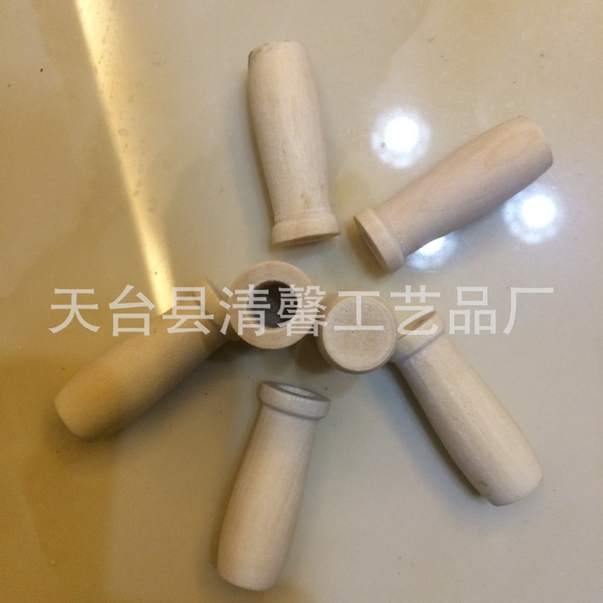 厂家生产 艾灸仪木柄 木葫芦木手柄 木拉手 木拉环