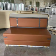 商用主题餐厅火锅店卡座定制编藤北欧卡座定制不锈钢轻奢卡座沙发