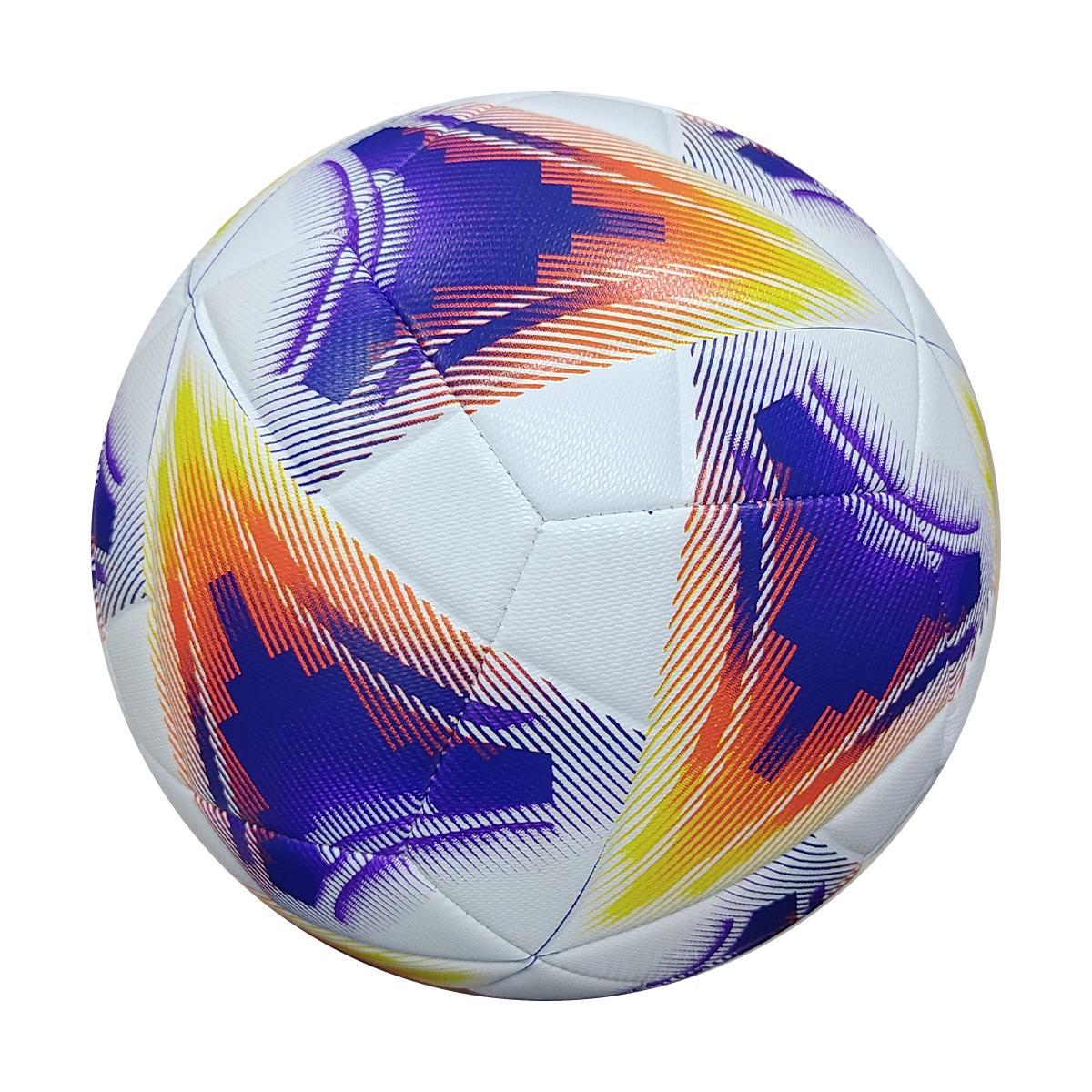 Balón de Fútbol Personalizado de la Copa de Europa, Tamaño 5 y 4, PVC Cosido a Máquina, Cuero PU, Venta Directa de Fábrica, Balón de Fútbol Infantil Transfronterizo
