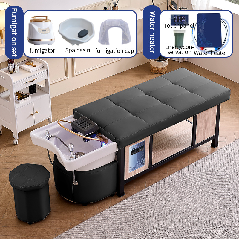 Cerámica - negro de grafito + circulación de agua + calentador de agua + fumigación