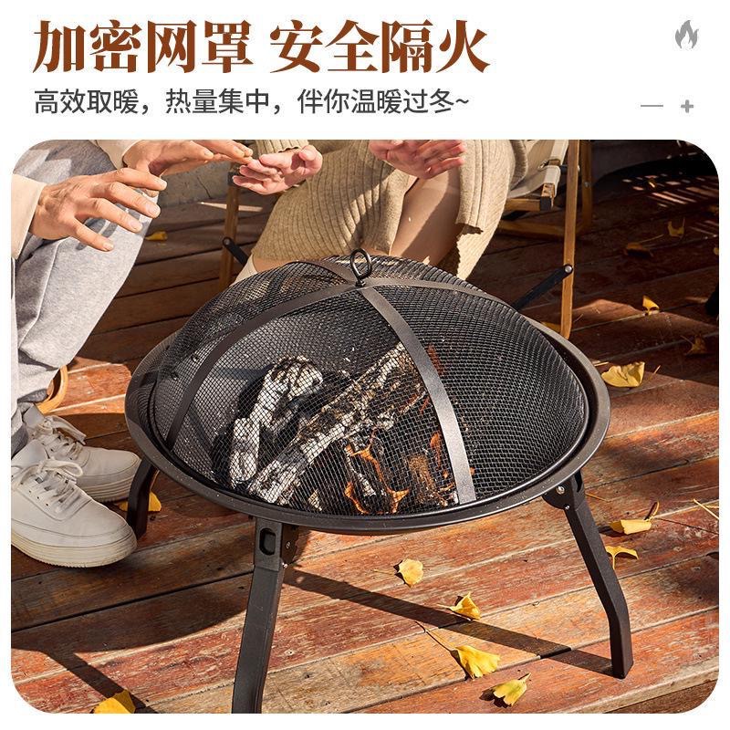 Estufa portátil té cocina hogar interior barbacoa estufa al aire libre barbacoa de carbono parrilla Mesa carbón fuego calefacción y hornear brasero conjunto completo