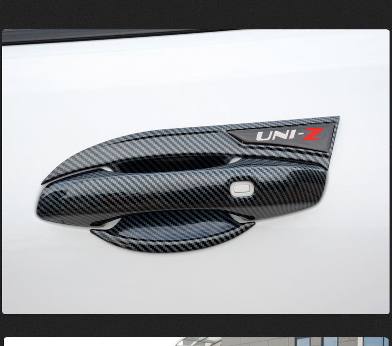 Changan UNIZ Door Bowl Handle Decoration Sticker Modified Special Car Handle Door Wrist Anti-Scratch Protection Appearance Accessories