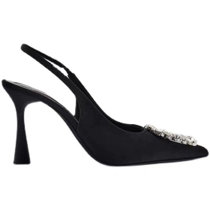 Zara, autumn black decorations, sandals low-cut