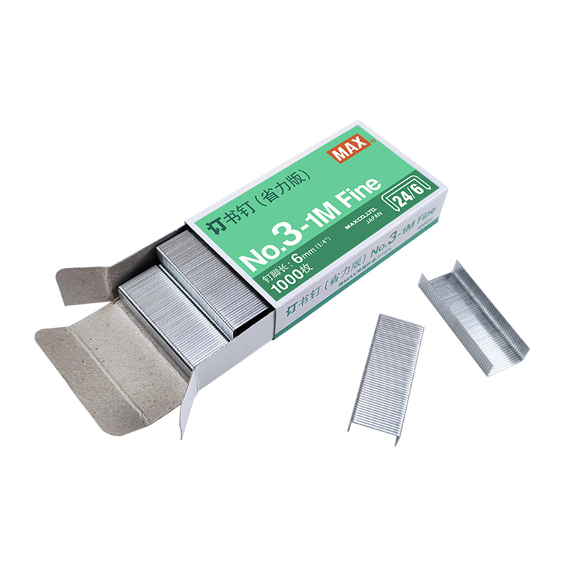 Japanese MAX Meikos 24/6 Universal Staple Stapler 1000 Pins NO. 3-1M Power-saving Version