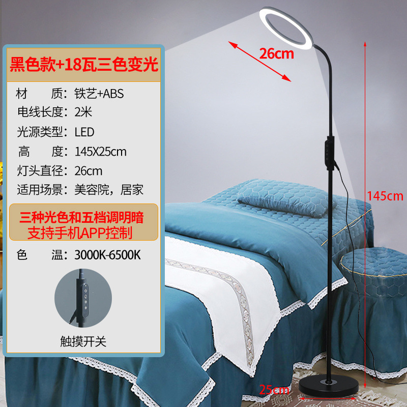 美容灯纹绣灯美睫灯落地睫毛专用灯美容院美甲店led桌面照明台灯|undefined