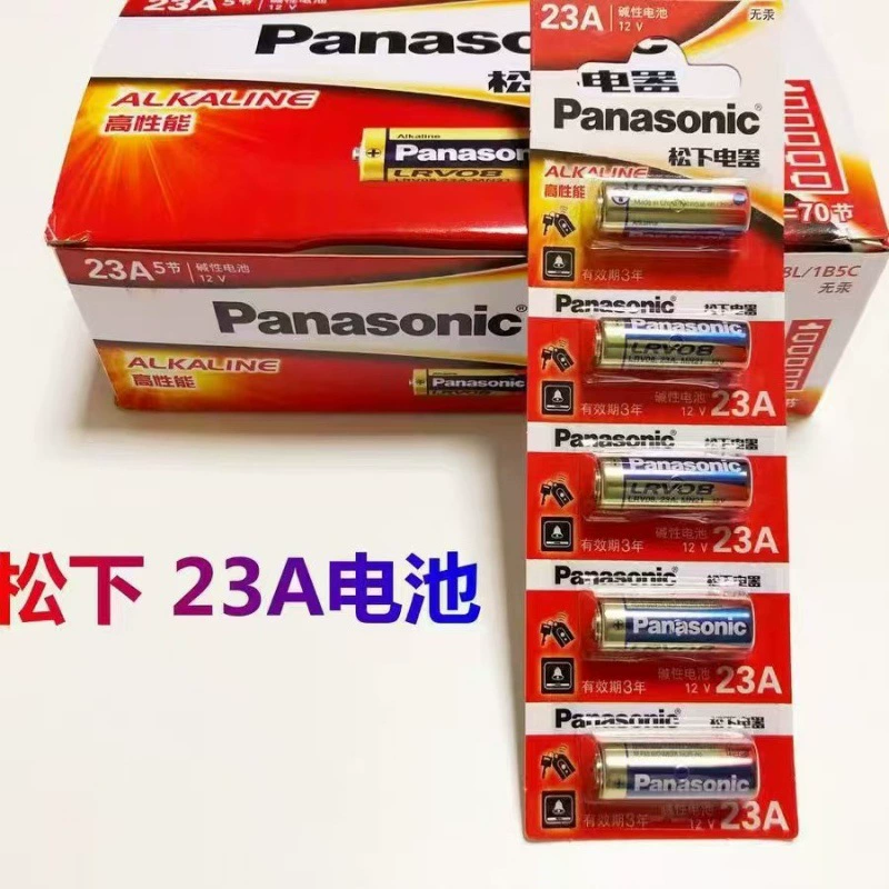 Genuine батарея Panasonic, штора, 12В, 23A, 27A, пульт дистанционного управления, противоугонная
