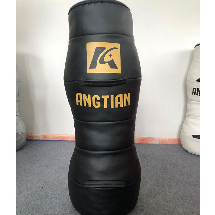 Fábrica Angtian venta directa muñecas de lucha libre personalizadas sacos de arena de boxeo de ultrafibra MMA contra la arena de lucha