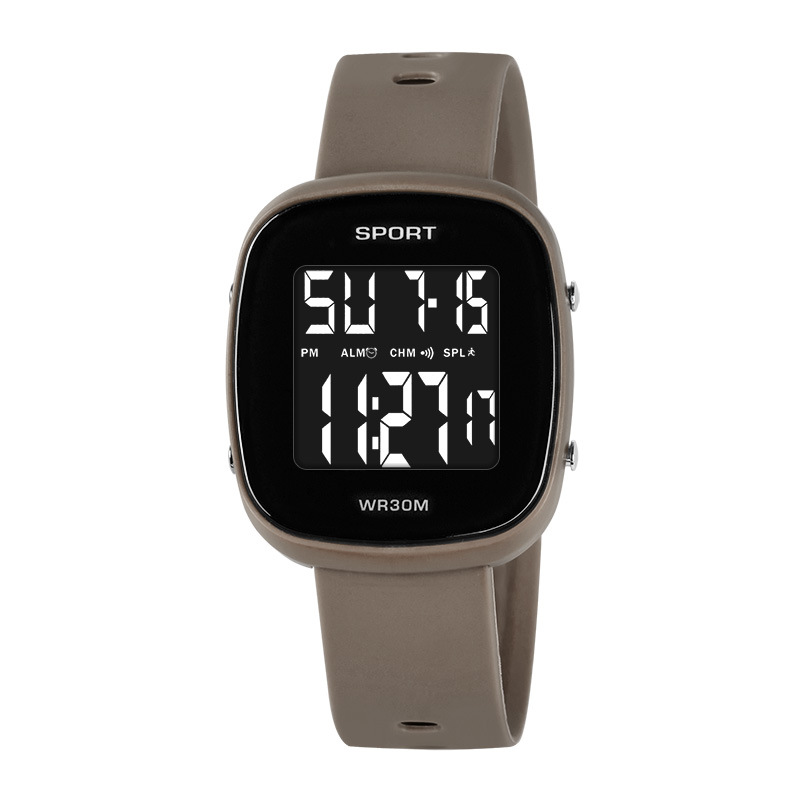 Ventas calientes multifuncionales al aire libre nocturna relojes electrónicos relojes electrónicos de estudiantes de secundaria al por mayor