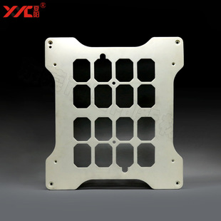Alumina Ceramics, Precision Special-Shaped Porous Ceramics, Parallelism 0.05, Automated Ceramic Accessories Thin Block Production