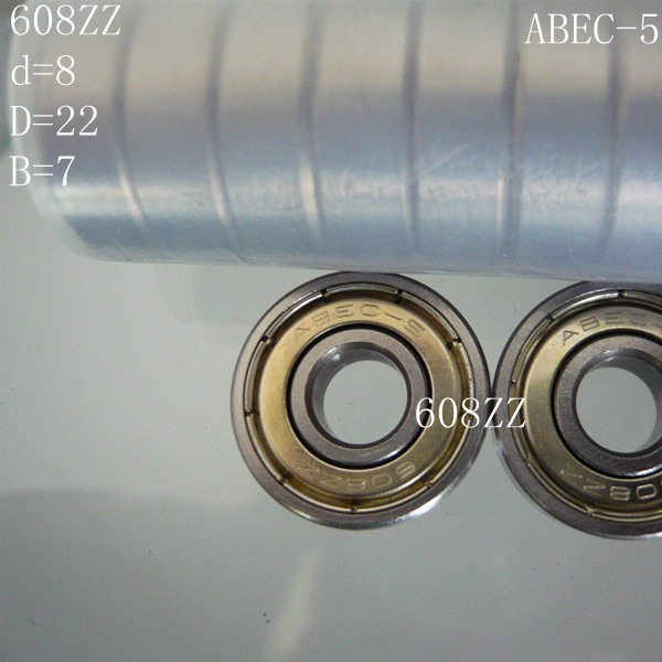 供应608ZZ 608-2Z 8X22x7 国产品质 碳钢 轴承