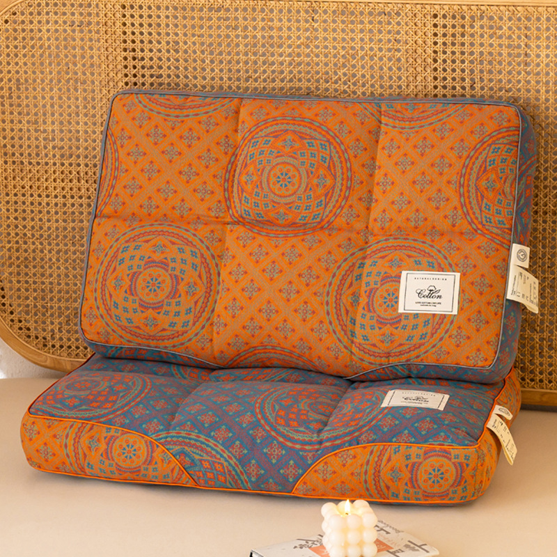 입체 루빅스 큐브 베개 옐로우(1팩)