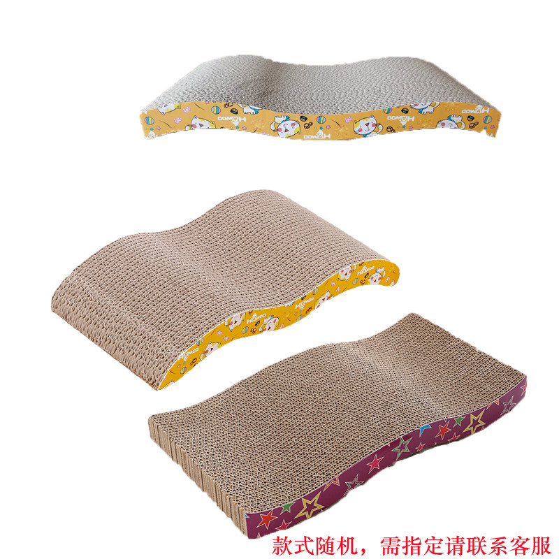 猫抓板皮皮淘一体瓦楞纸磨爪猫用品大量现货批发大号瓦楞猫爪板 猫抓板皮皮淘一体瓦楞纸磨爪猫用品大量现货批发大号瓦楞猫爪板