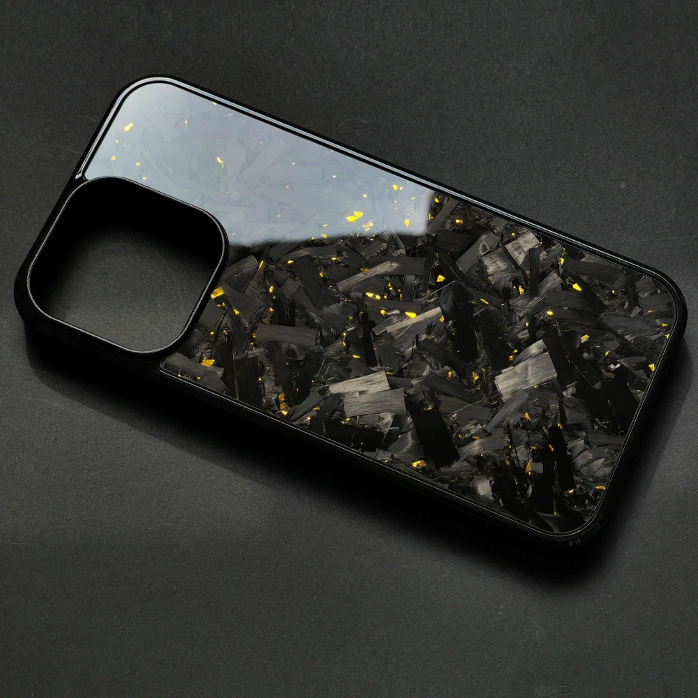 Защитный чехол для телефона (Apple) для серий iPhone 12–16, стиль карбонового волокна, магнитный и немагнитный