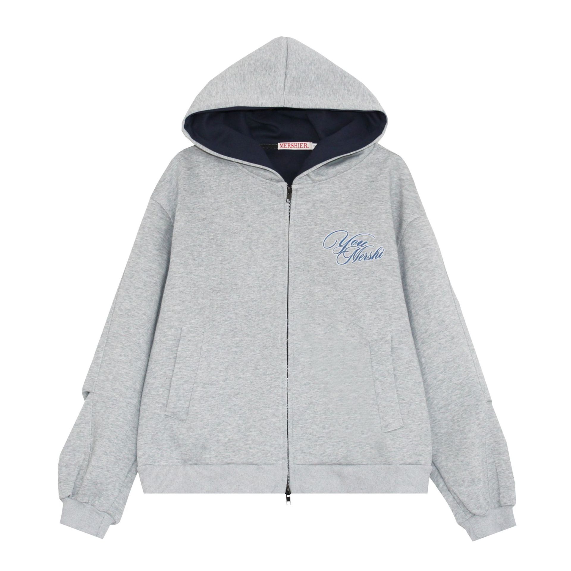 2024 Spring And Autumn American Commuter Simple Letter Print Hooded Sweatshirt Unisex Loose Lazy Versatile Jacket_voghion.com