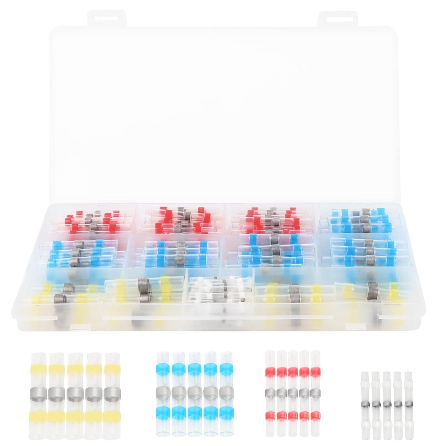 Lötverbinder Schrumpfverbinder 200 Stück KFZ Kabelverbinde