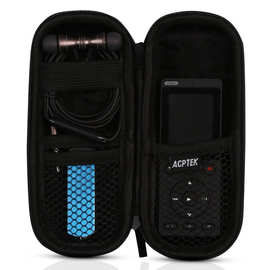 EVA手提包硬壳保护套适用于数码录音笔MP3播放器USB数据线收纳包