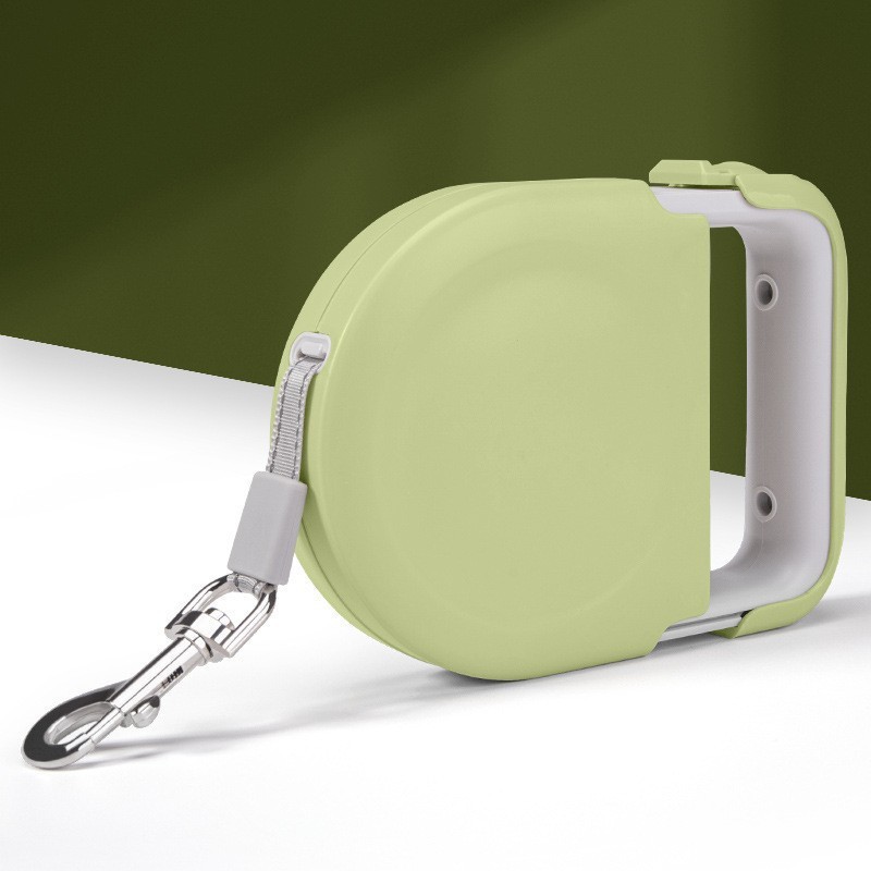 Cuerda de tracción retráctil automática explosiva de Amazon, correa para perros, cuerda para pasear al aire libre, cadena para perros, suministros para mascotas al por mayor