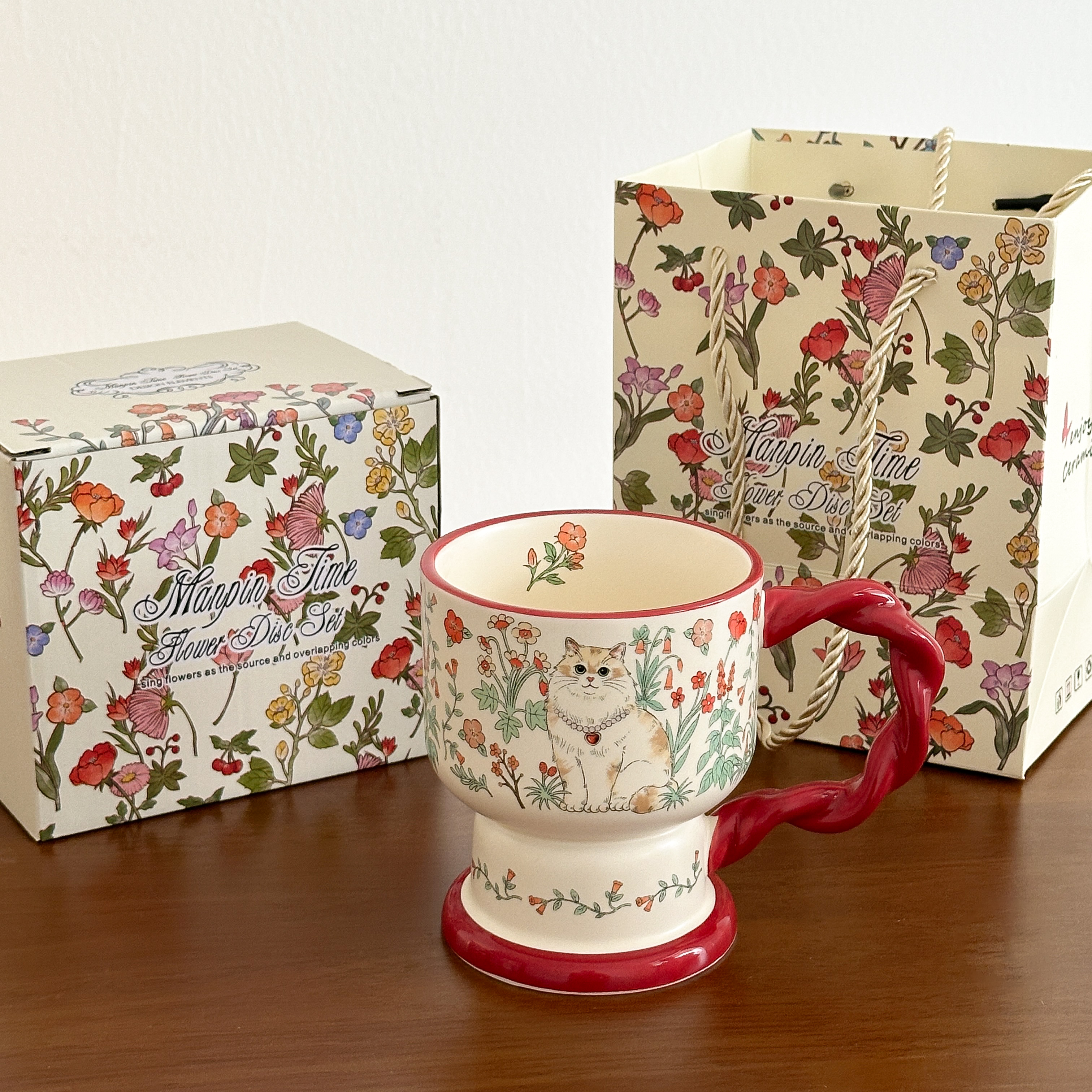 Birthday Gift Mug for Girls Niche Design Mug Creative Ceramic Mug Practical Office Water Mug