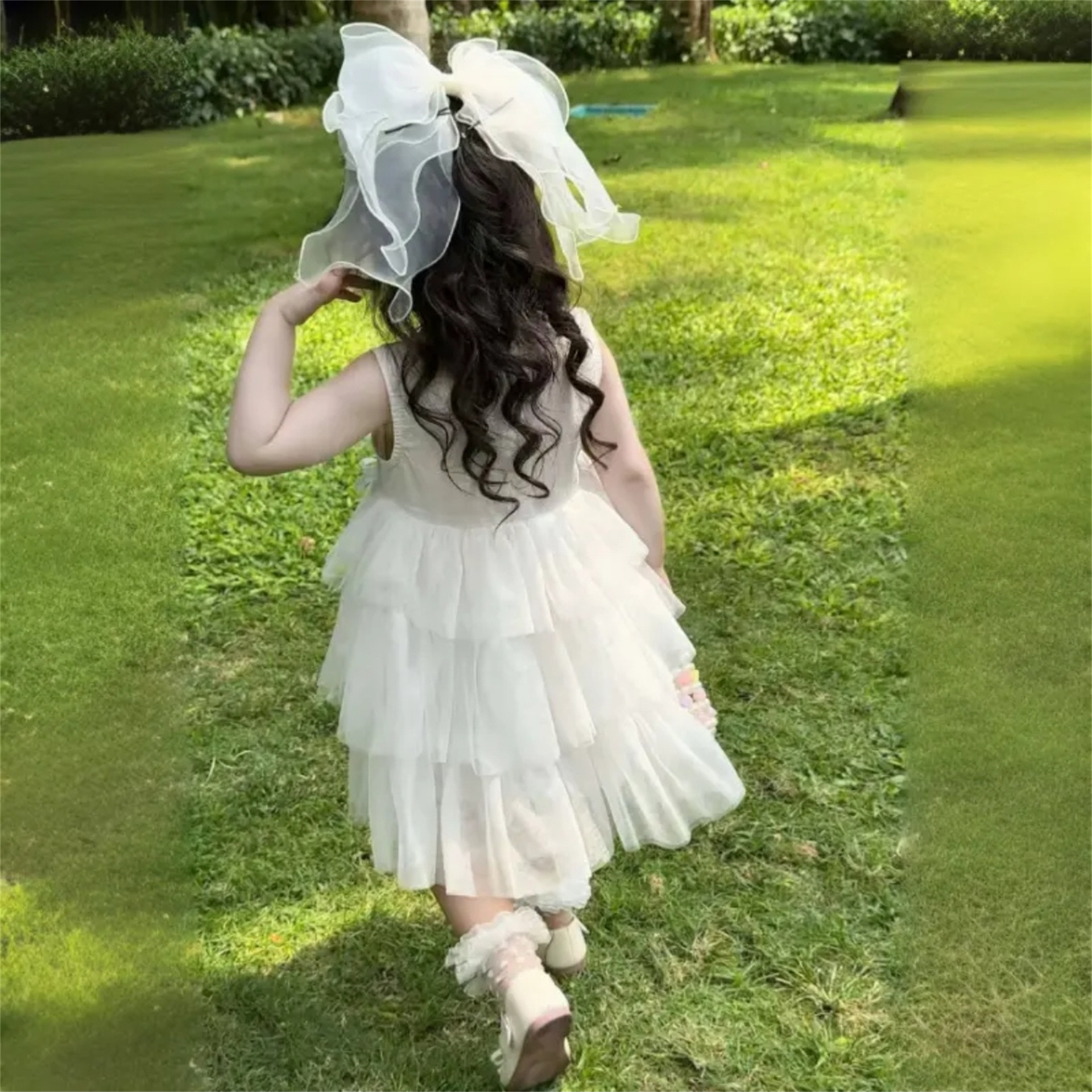 Vestido de siete niñas de limón salado 25 nuevo estilo de verano falda de chaleco sin mangas de moda para niños falda de princesa para bebés falda de pastel