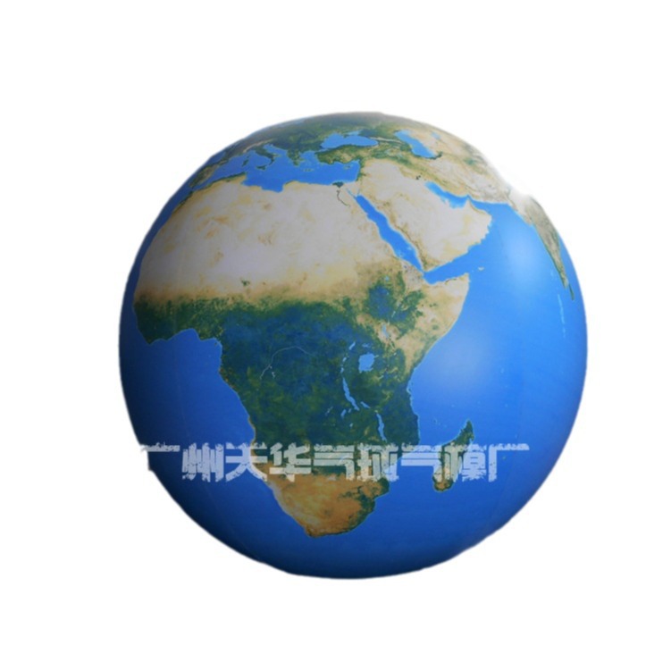 Fábrica al por mayor PVC inflable tierra modelo inflable cerrado aire planeta modelo tierra aire bola flotante