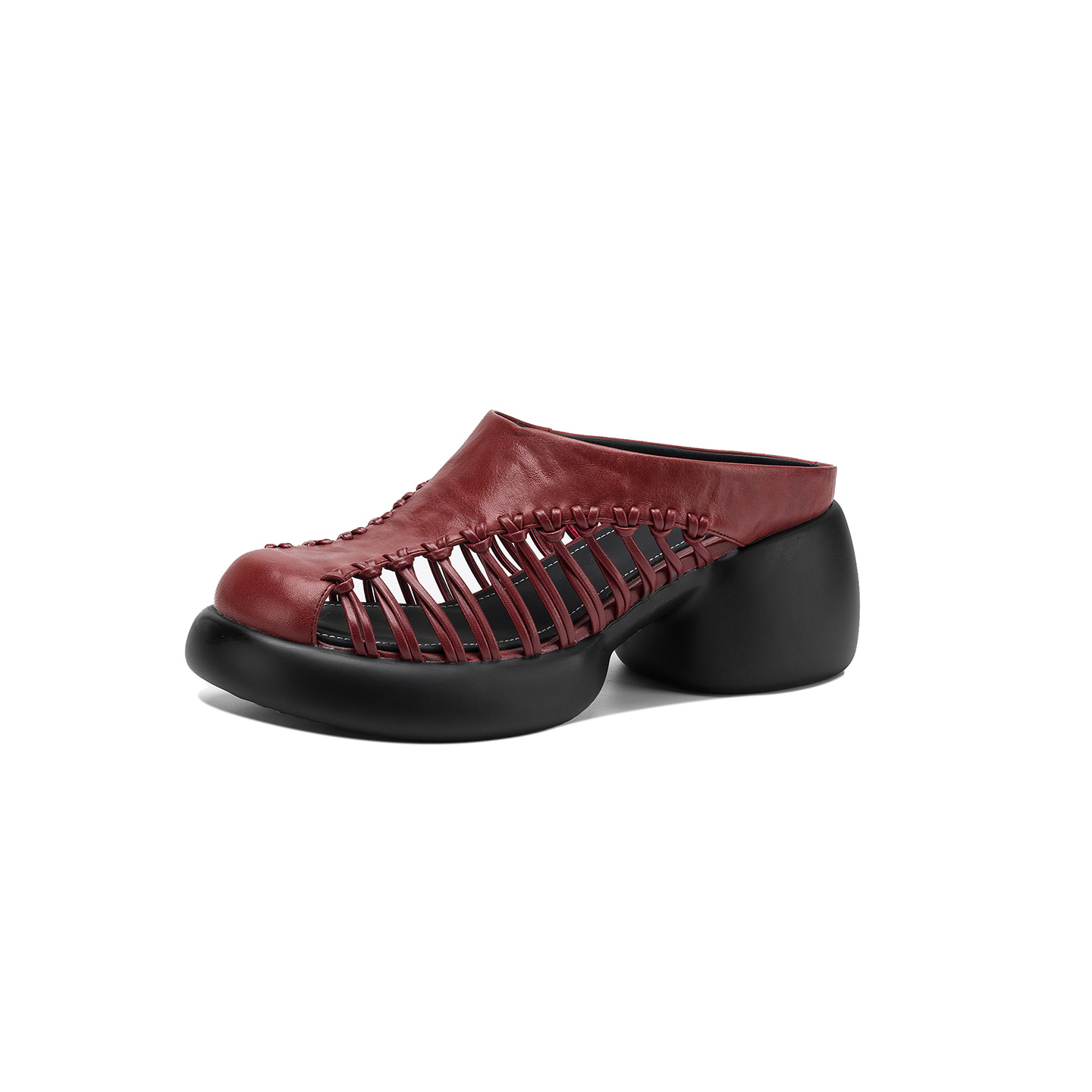 Sandal cao gót nữ mũi nhọn quai ngang phong cách cổ điển, gót 6 cm — đen chi tiết 33