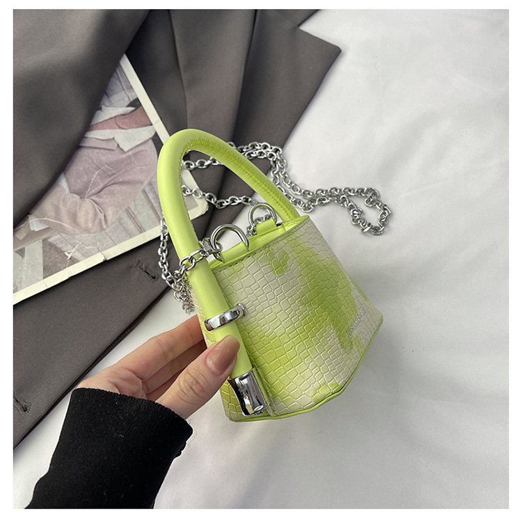 Frau Mini Pu-Leder Wolken Marmor Strassenmode Reißverschluss Handtasche display picture 5