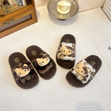 ��ͯ�ɐۿ�ͨkitty���yëë��Ь��Ůͯ�⴩2025�ﶬ��һ������Ь