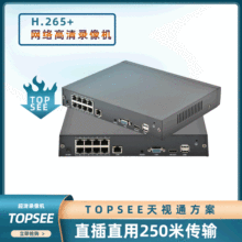 Seetong天視通標准48VPOE高清網絡硬盤錄像機H.265+網線供電