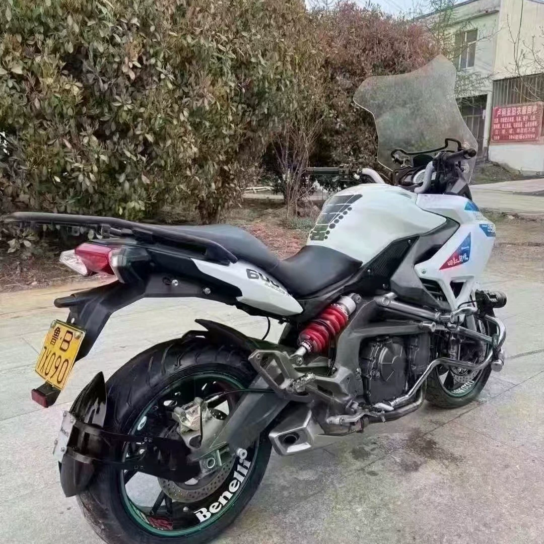 Лучший Benelli Yellow Patrol 600, супер круизер, отличный помощник для мотопутешествий, ограждения и линзовые фары