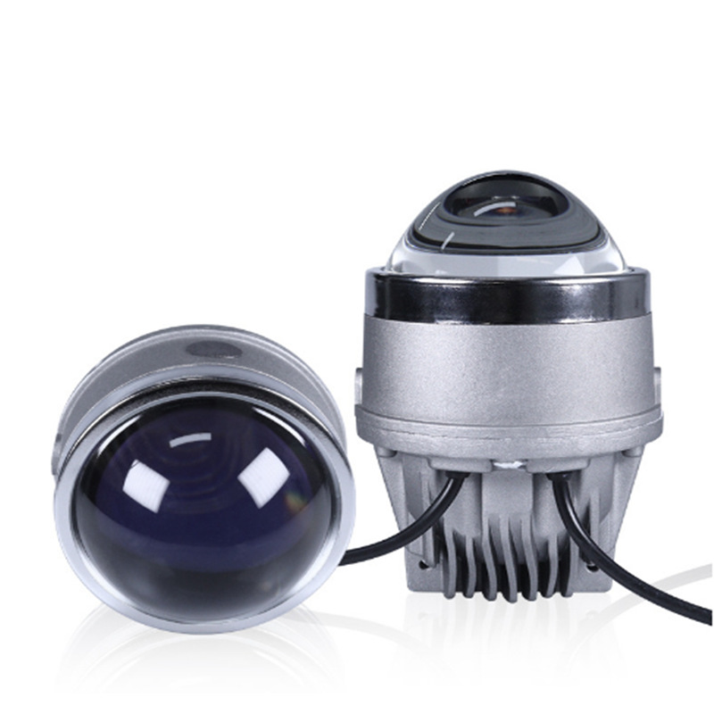 Lámpara de niebla tricolor modificada con lámpara de niebla LED de doble luz de distancia y cerca integrada lente de lámpara de niebla tricolor