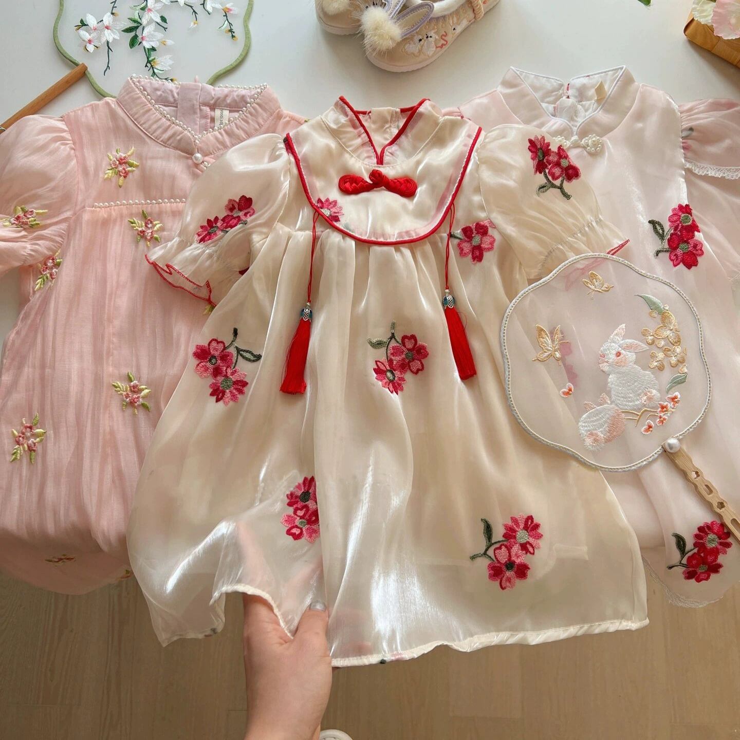 小资范 Summer cheongsam, children's clothes, wholesale